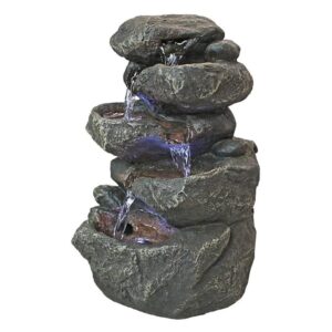 Design Toscano DW35127 7 Inch Anchor Falls Cascading Fountain