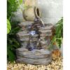 Design Toscano DW73064 13 Inch Spilled Jug Cascading Garden Fountain