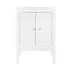 James Martin E213-V24-GW Linden 24 Inch Single Vanity Cabinet in Glossy White