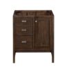 James Martin E444-V30-MCA Addison 30 Inch Single Vanity Cabinet in Mid Century Acacia