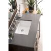 James Martin E444-V36-MCA-3GEX Addison 36 Inch Single Vanity Cabinet in Mid Century Acacia with 3 cm Grey Expo Quartz Top with Sink