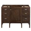 James Martin E444-V48-MCA Addison 48 Inch Single Vanity Cabinet in Mid Century Acacia