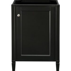 James Martin E652-V24-BKO Britannia 23 5/8 Inch Single Vanity Cabinet - Black Onyx