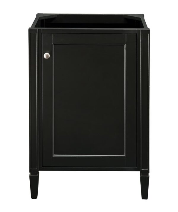 James Martin E652-V24-BKO Britannia 23 5/8 Inch Single Vanity Cabinet - Black Onyx