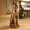 Design Toscano EU1012 7 Inch Golden Bastet Statue