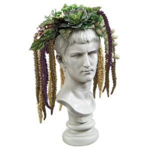 Design Toscano EU2221 9 Inch Caligula Bust Planter