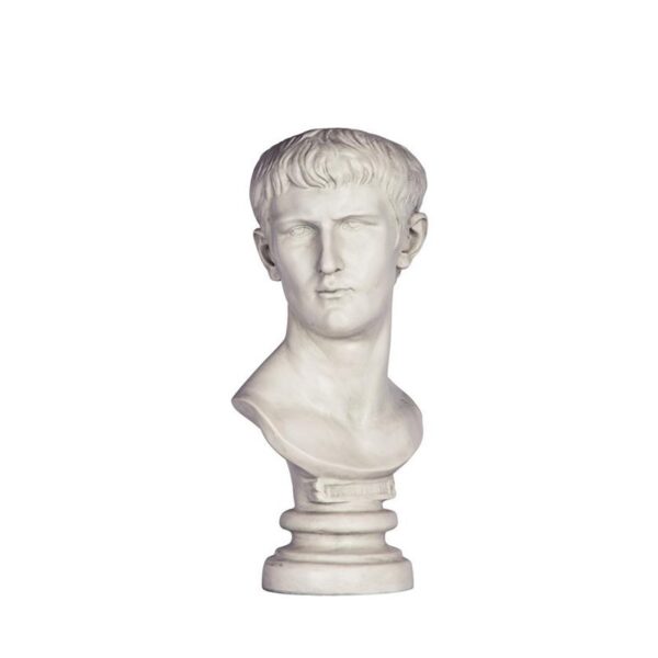 Design Toscano EU2221 9 Inch Caligula Bust Planter