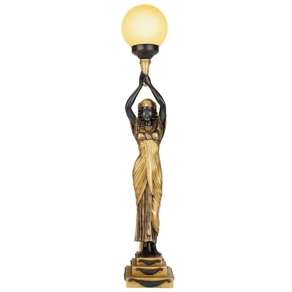 Design Toscano EU22382 6 1/2 Inch Egyptian Goddess of the Night Lamp