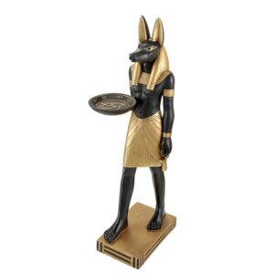 Design Toscano EU32518 9 Inch Anubis Servant of the Pharaohs Butler