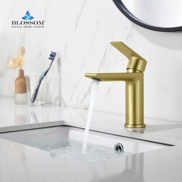 Blossom F01 102 6 1/2 Inch Single Handle Bathroom Faucet