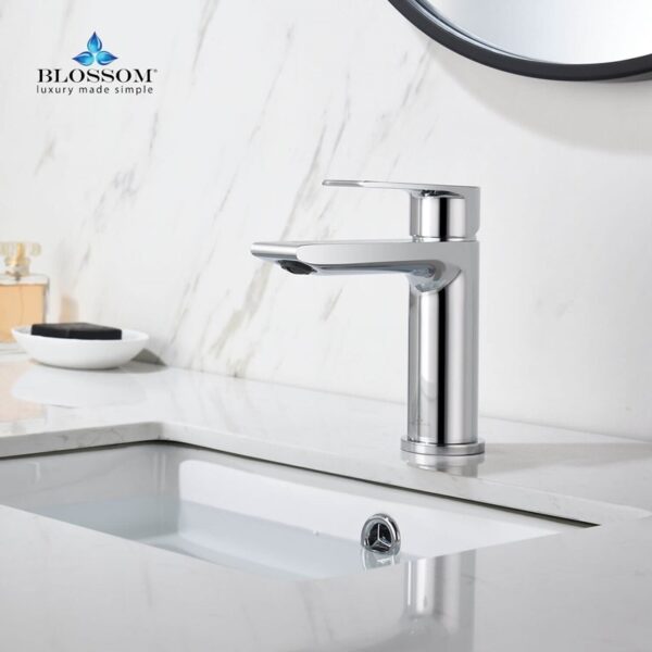 Blossom F01 102 6 1/2 Inch Single Handle Bathroom Faucet