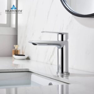 Blossom F01 102 6 1/2 Inch Single Handle Bathroom Faucet