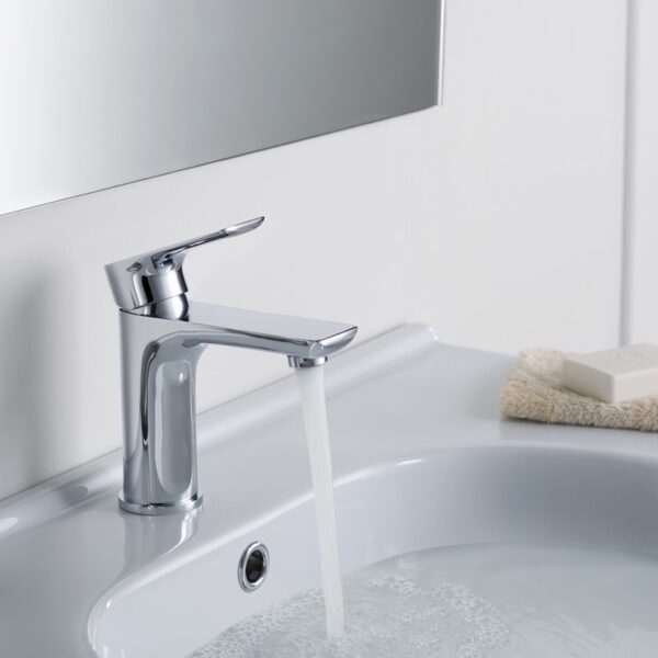 Blossom F01 120 6 1/8 Inch Single Handle Bathroom Faucet