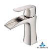 Blossom F01 301 02 Polar Single Handle Lavatory Faucet in Brush Nickel