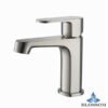 Blossom F01 302 02 Sancy Single Handle Lavatory Faucet in Brush Nickel