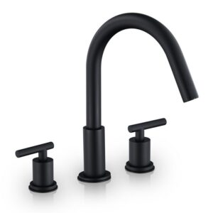 Altair F0223-BAF Balen 10 3/8 Inch Widespread Two Handle High-Arc Bathroom Faucet