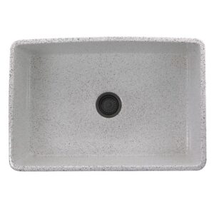 Nantucket Sinks FCFS3020S-PietraSarda Vineyard 30 Inch Farmhouse Fireclay Sink in Pietra Sarda Finish