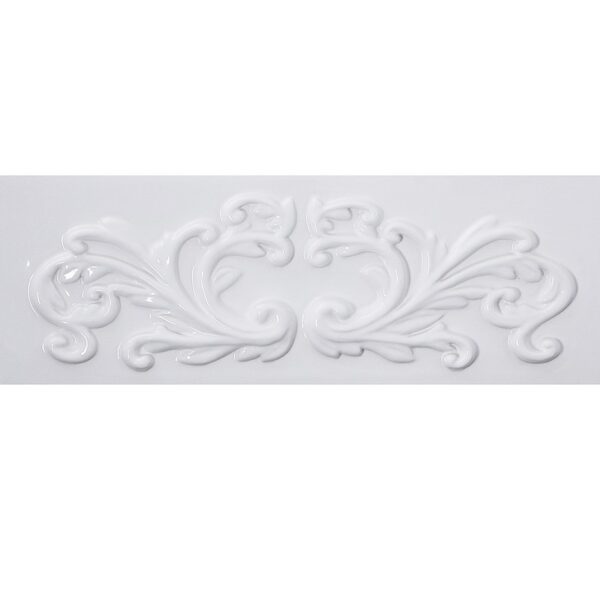 Nantucket Sinks FCFS3320S-Filigree 33-Inch Farmhouse Fireclay Sink with Filigree Apron