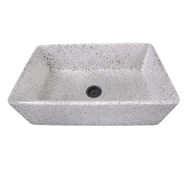 Nantucket Sinks FCFS3320S-PietraSarda Vineyard 33 Inch Farmhouse Fireclay Sink in Pietra Sarda Finish