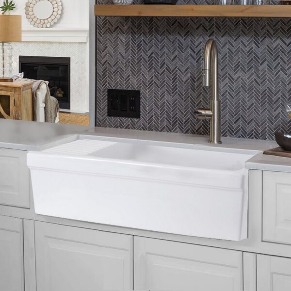 Nantucket FCFS36-DB 35-1/2 Inch Fireclay Farmer Sink