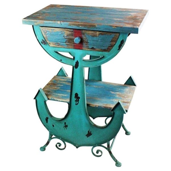 Design Toscano FU80833 21 Inch Anchors Aweigh Coastal Side Table