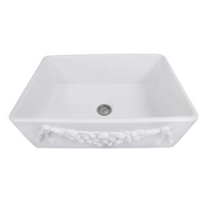 Nantucket Sinks Garland-30W Cape 30.25 Inch Italian Farmhouse Fireclay Sink