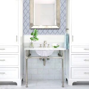 Nantucket Sinks GB-15x12-W Great Point 15 x 15 Inch Glazed Bottom Undermount Oval Ceramic Sink In White