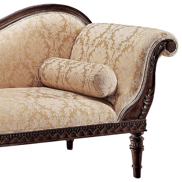 Design Toscano GR305R 73 Inch Swan Fainting Couch Right Version