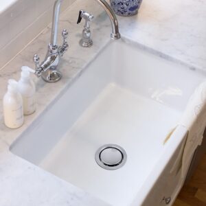 Nantucket Sinks Hyannis-30 Italian Single Bowl 30 Inch Fireclay Kitchen Sink