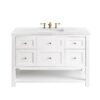 James Martin JM 330-V48 Breckenridge 48 Inch Free-Standing Single Sink Bathroom Vanity with 3 CM Top