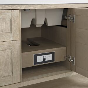 James Martin JM 330-V48 Breckenridge 48 Inch Free-Standing Single Sink Bathroom Vanity with 3 CM Top