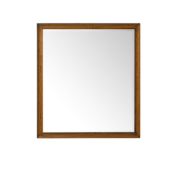 James Martin JM 735-M36 Glenbrooke 36 Inch Rectangle Soft Maple Solid Bathroom Mirror