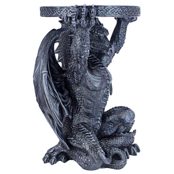 Design Toscano JQ8568 14 1/2 Inch Gothic Dragon of Netherly Boggs Table