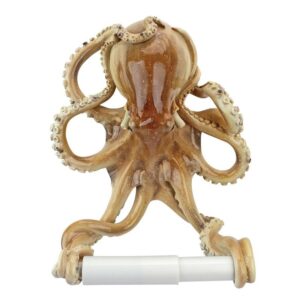 Design Toscano JQ8834 8 Inch Toilet Tentacles Toilet Paper Holder