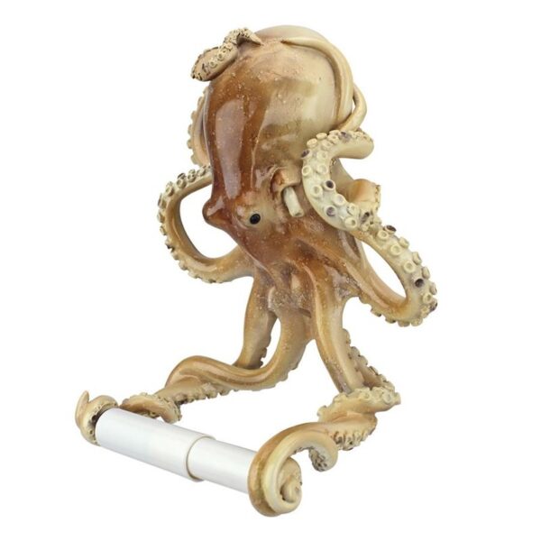 Design Toscano JQ8834 8 Inch Toilet Tentacles Toilet Paper Holder