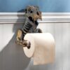 Design Toscano JQ9551 7 Inch T-Rex Toilet Paper Holder