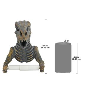 Design Toscano JQ9551 7 Inch T-Rex Toilet Paper Holder