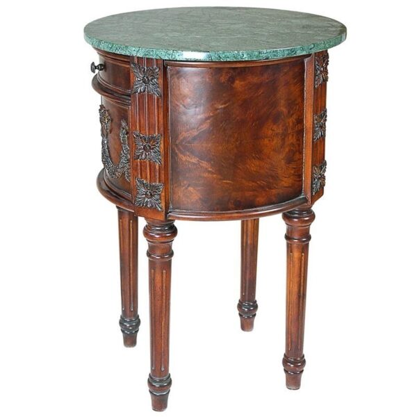 Design Toscano JU5631 18 Inch Beaufort Drum Occasional Table