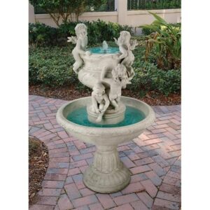 Design Toscano JY1968 27 1/2 Inch Cherubs at Play Fountain