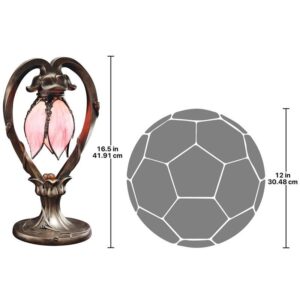 Design Toscano KY07458 9 Inch Victorian Hanging Tulip Lamp