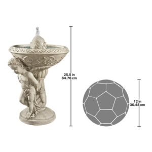 Design Toscano KY1024 Pondering Cupid Fountain