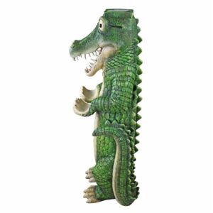 Design Toscano KY1888 15 Inch Postal Gator Mail Post Sleeve Statue