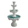 Design Toscano KY2072 31 1/2 Inch Medici Lion Four Tier Fountain Stone