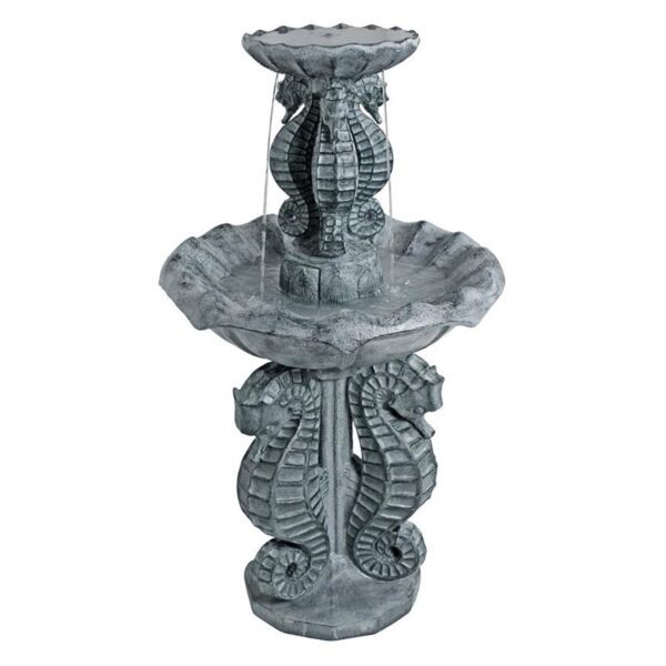 Design Toscano KY2096 28 Inch Spirit of the Ocean Seahorse Fountain