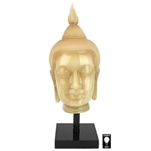 Design Toscano KY250027 5 1/2 Inch Gandara Enlightened Buddha Lamp