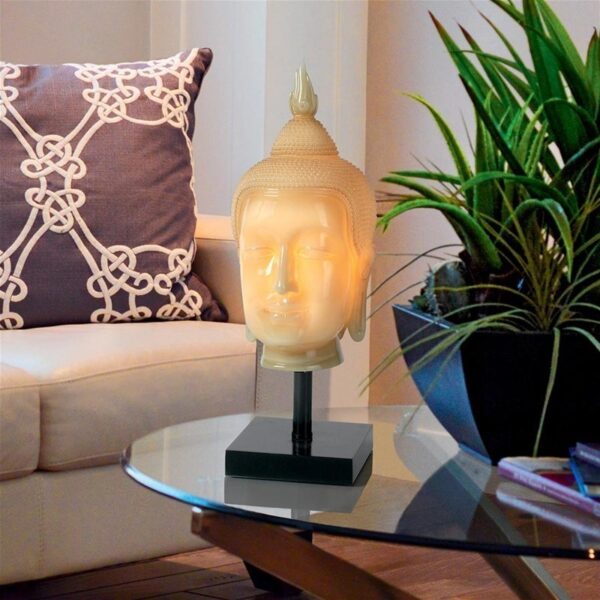 Design Toscano KY250027 5 1/2 Inch Gandara Enlightened Buddha Lamp