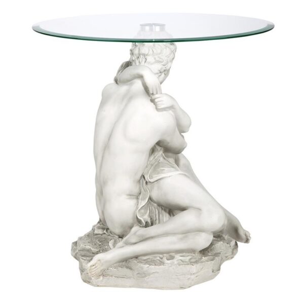 Design Toscano KY401348 18 1/2 Inch In the Arms of Romance Table