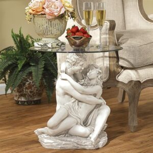 Design Toscano KY401348 18 1/2 Inch In the Arms of Romance Table