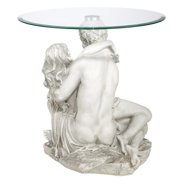 Design Toscano KY401348 18 1/2 Inch In the Arms of Romance Table