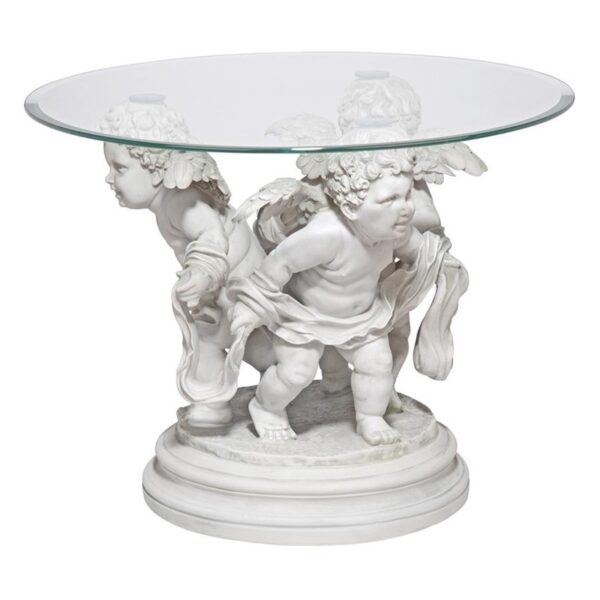 Design Toscano KY4114 24 Inch Berninis Cherubs Table